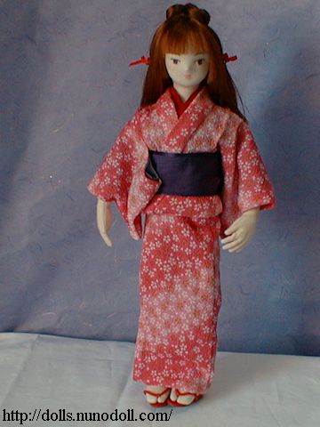 Chirimen kimono