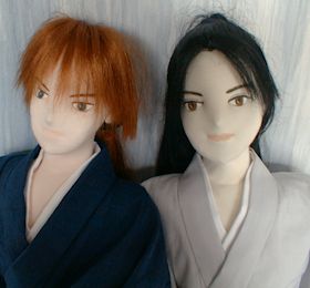 Samurai dolls