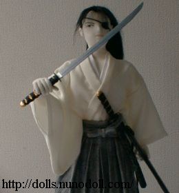 Swordman with katana