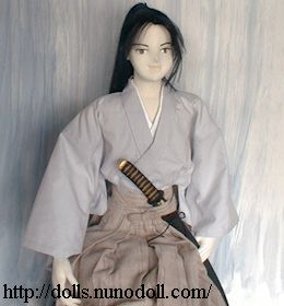 Samurai doll