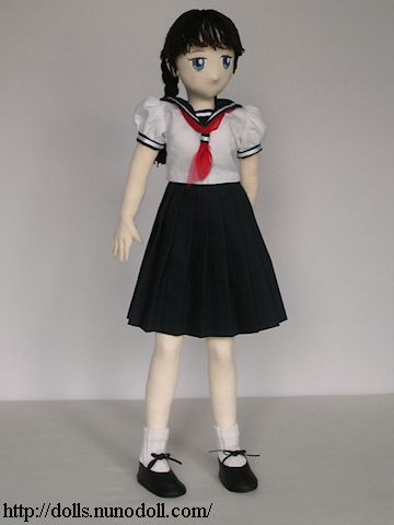 Girl in sailor suit
