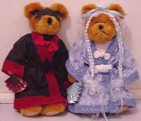 Dressed bears