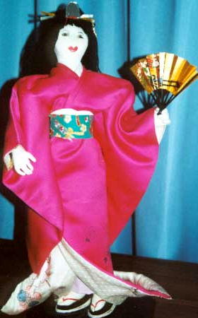 Kimono doll