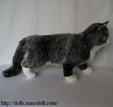 norwegian forest cat stuffed animal