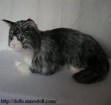 norwegian forest cat stuffed animal